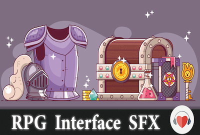 RPG/Fantasy Game - Interface Sounds main cover image